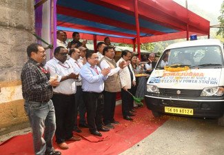 NHPC’s Teesta V Power Station handed over one Maruti EECO Van Ambulance under CSR